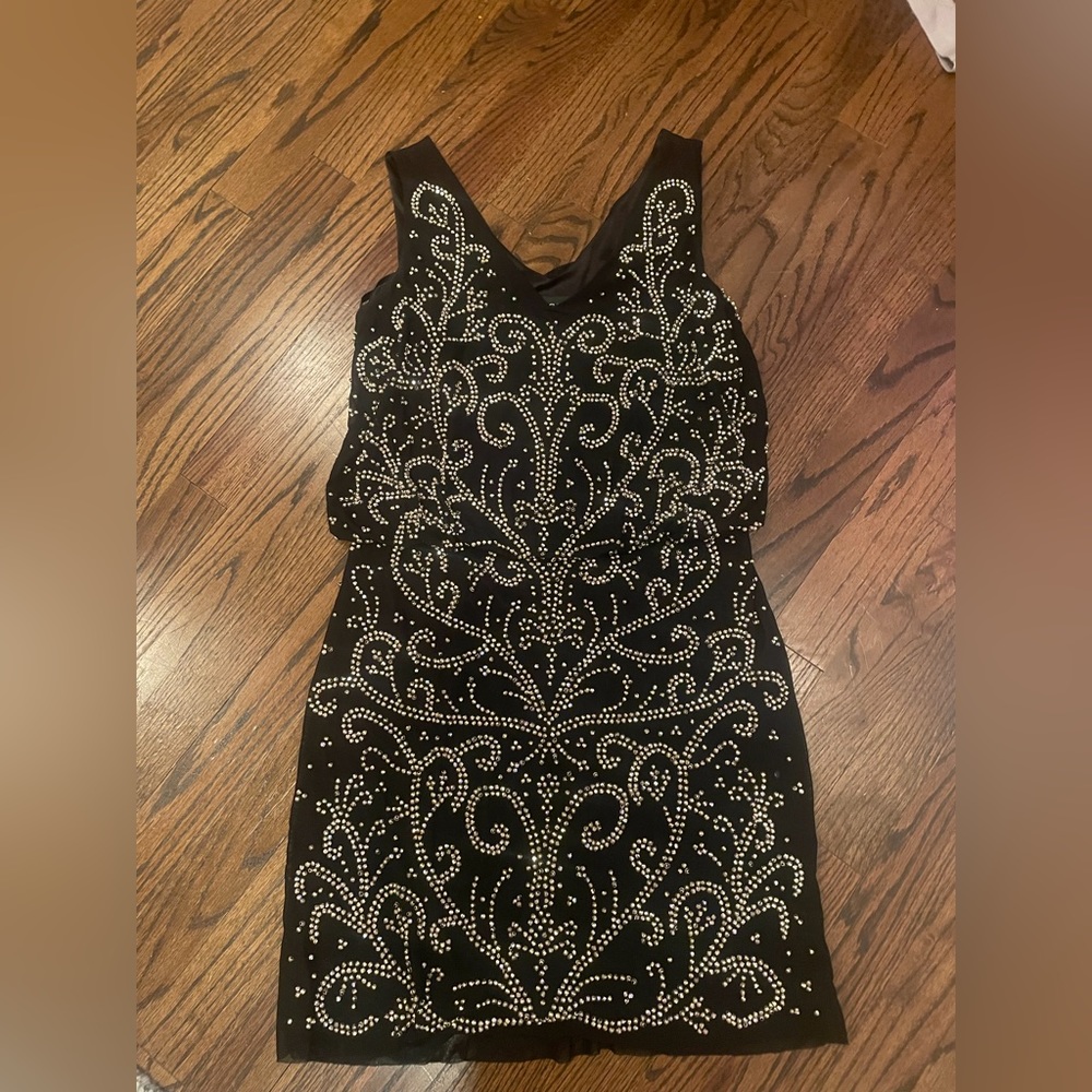 Fun black and gold dress